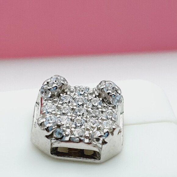 "925 Sterling Silver Cubic Zirconia Earrings, U19254570 - Picture 3 of 11